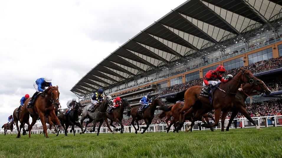The stand at Ascot racecourse
